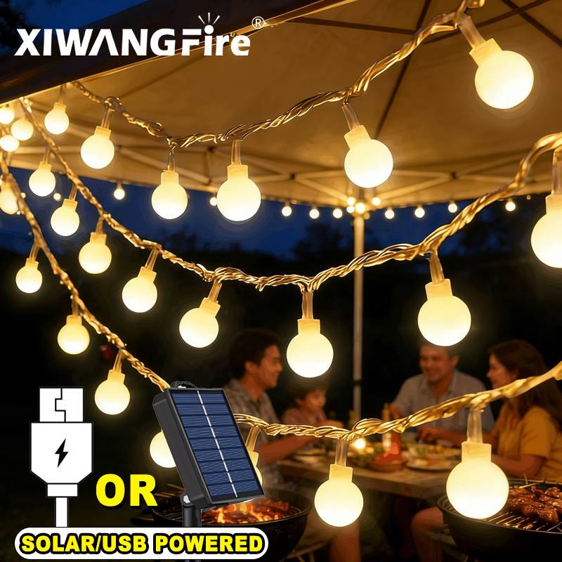 3-10M Solar/USB/Battery String - Solar Lamp recension och pris