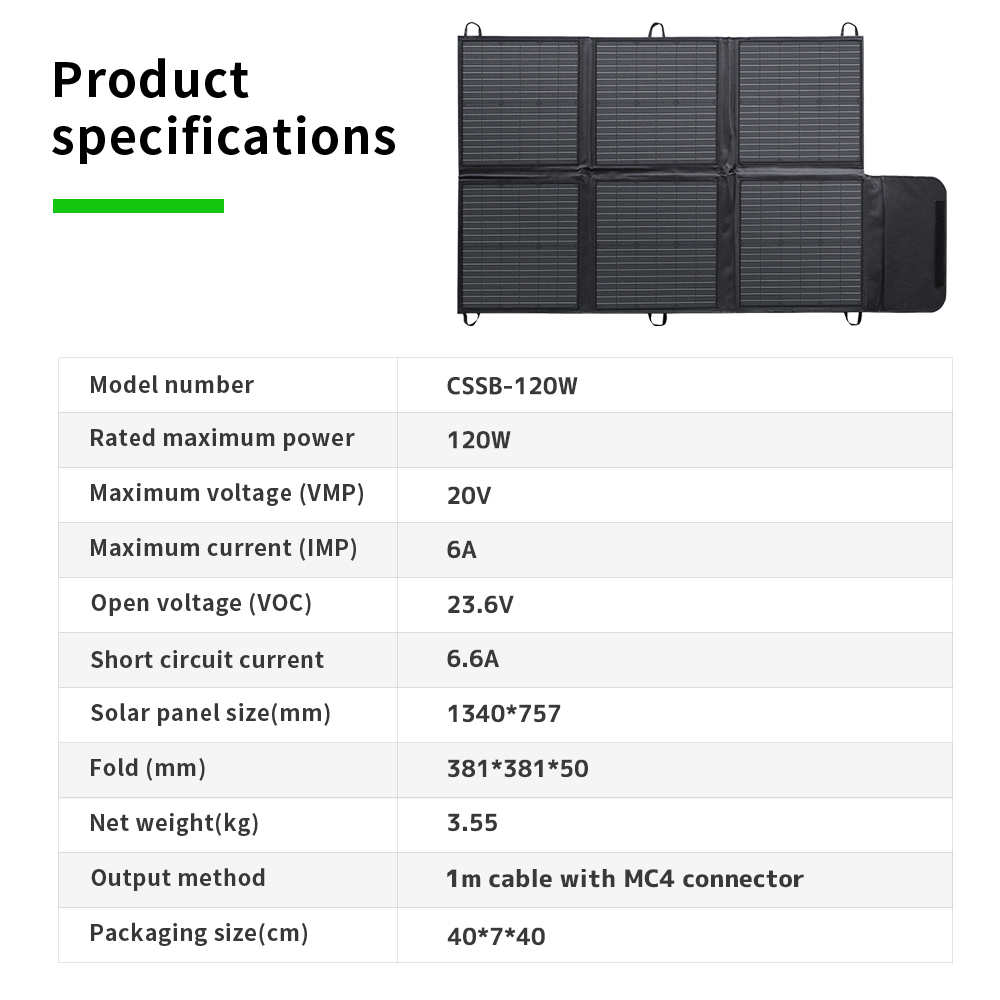 Portable 400W 300W 200W 120W F - Solar Panel recension och pris