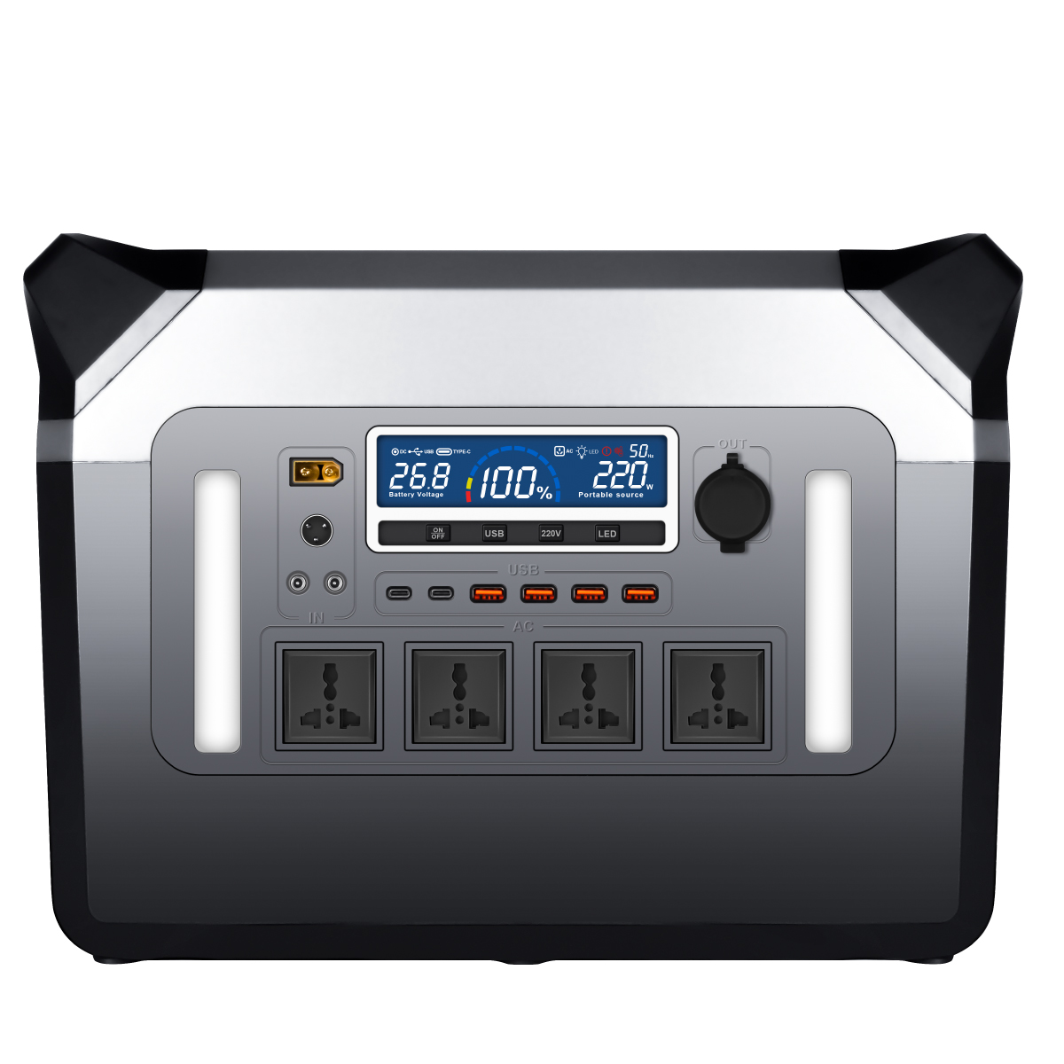 3000W Portable Power Station S - Solar Generator recension och pris
