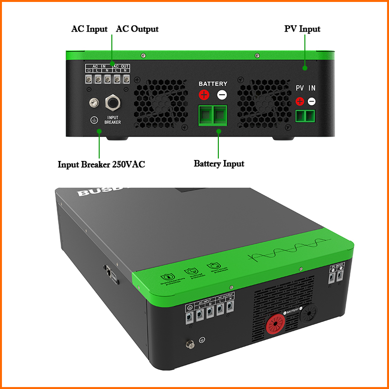 3000W Pure Sine Wave Hybrid Of - Charge Controller Solar recension och pris